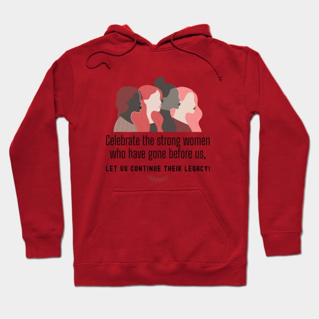 INTERNATIONAL WOMENS DAY - 8 March Hoodie by DesignerDeskStd